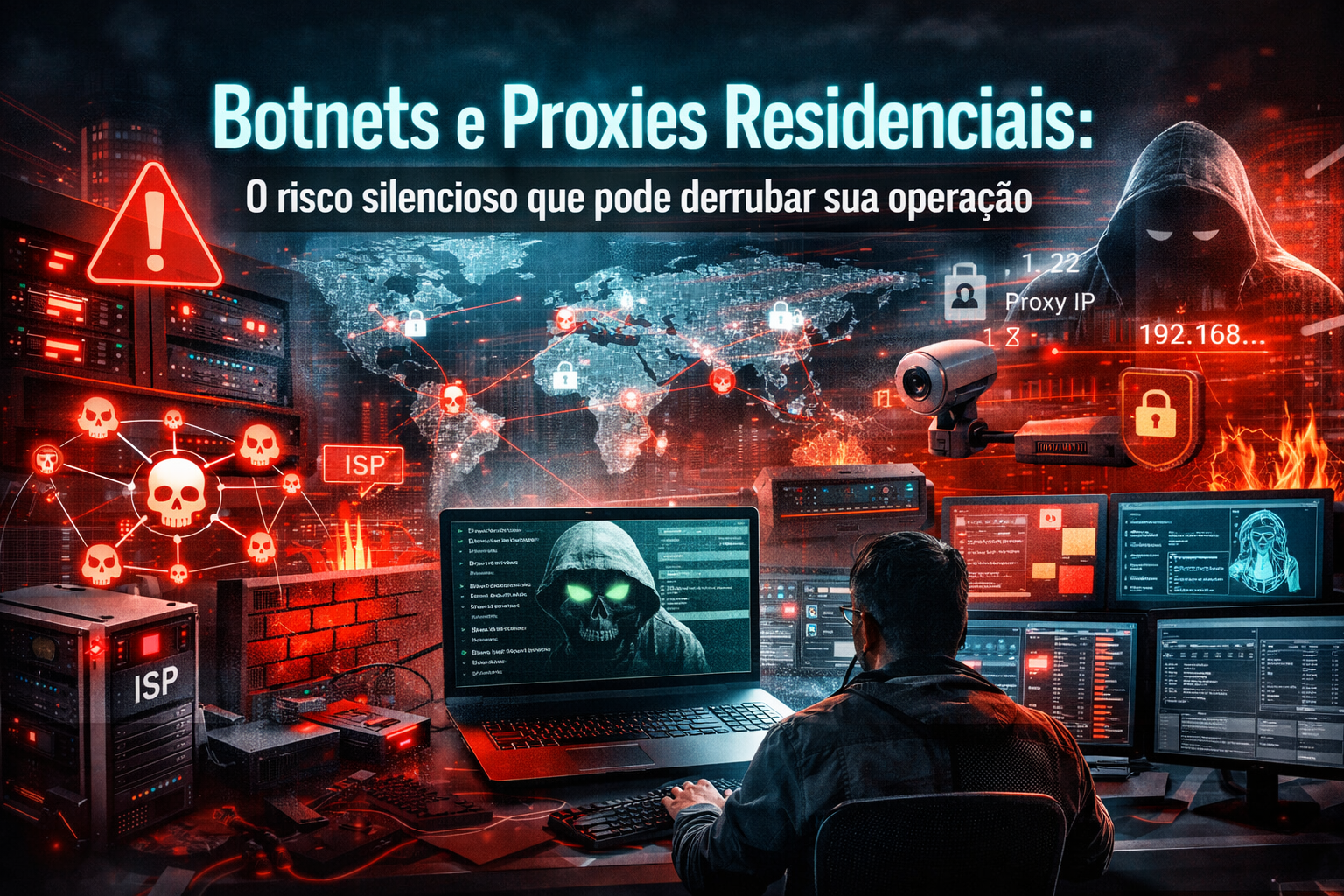 Botnets e Proxies Residenciais